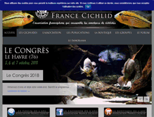 Tablet Screenshot of francecichlid.com